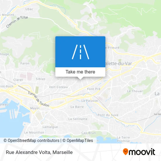 Rue Alexandre Volta map