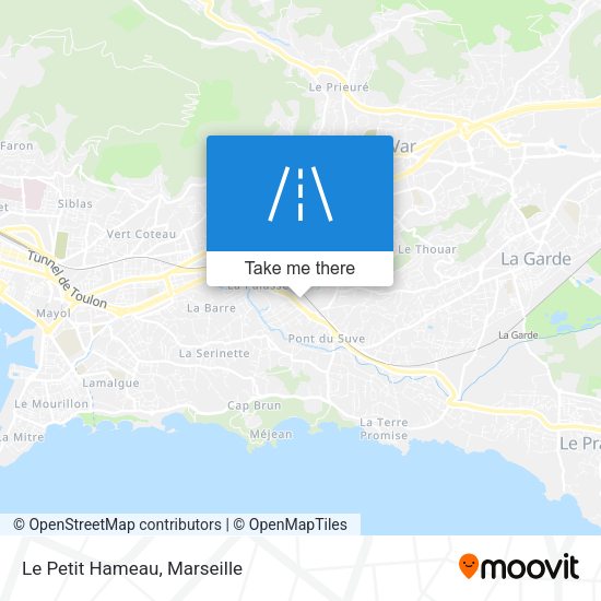 Le Petit Hameau map
