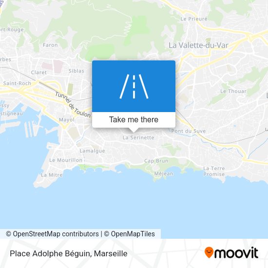 Place Adolphe Béguin map