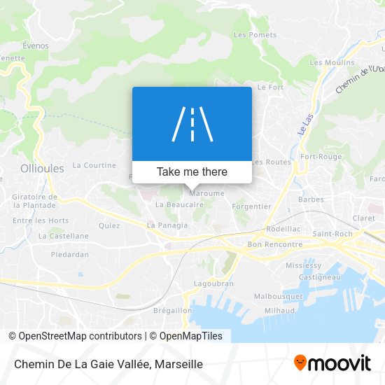 Chemin De La Gaie Vallée map