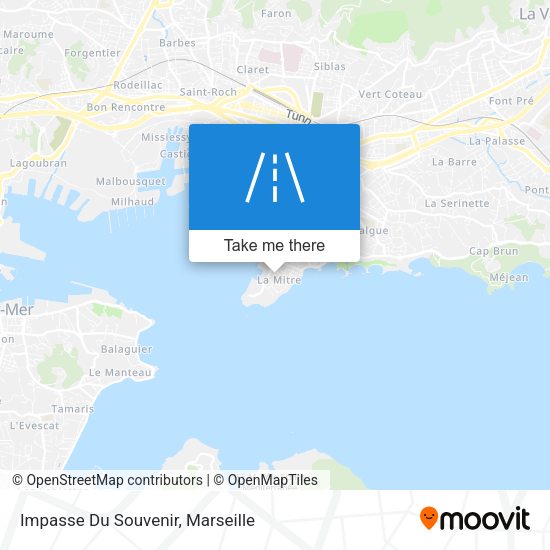 Impasse Du Souvenir map