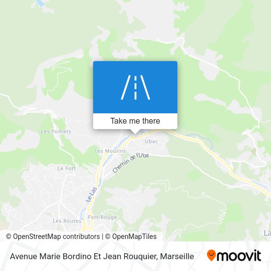 Avenue Marie Bordino Et Jean Rouquier map