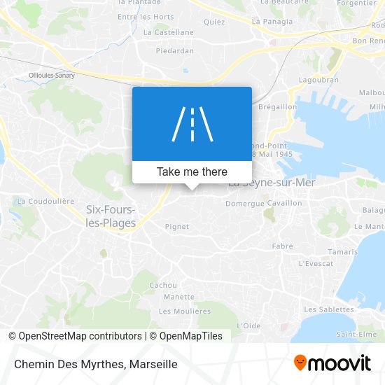 Chemin Des Myrthes map