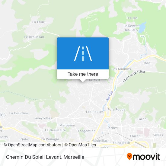 Chemin Du Soleil Levant map
