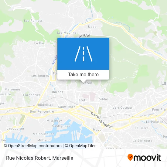 Rue Nicolas Robert map