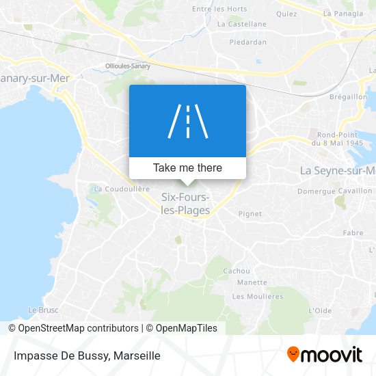 Impasse De Bussy map