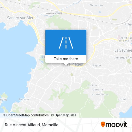 Rue Vincent Aillaud map