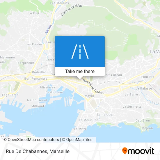 Rue De Chabannes map