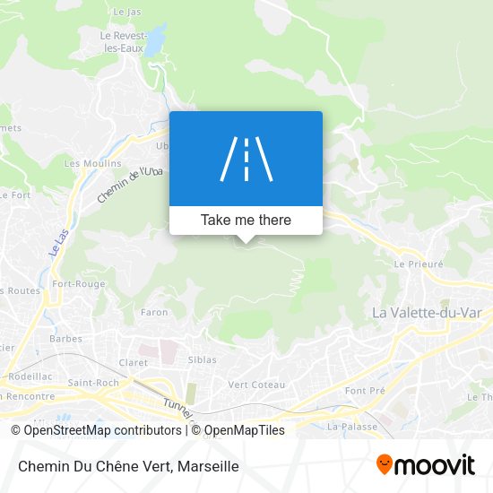Chemin Du Chêne Vert map