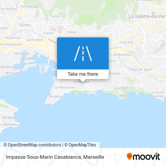 Impasse Sous-Marin Casabianca map