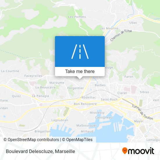 Boulevard Delescluze map