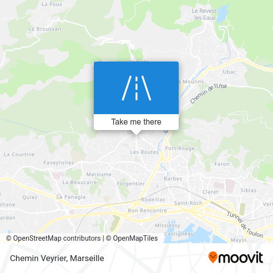 Chemin Veyrier map