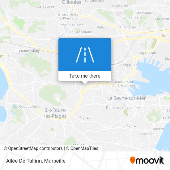 Allée De Tallinn map