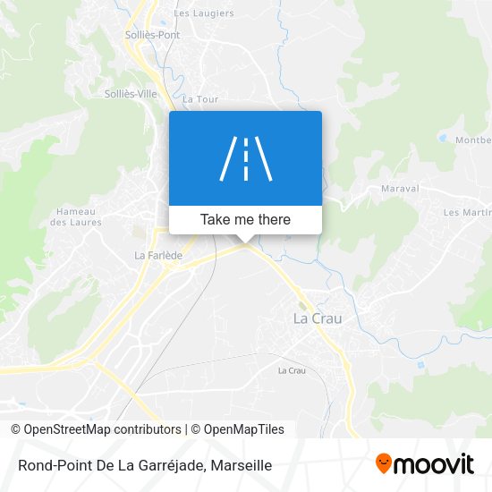 Rond-Point De La Garréjade map