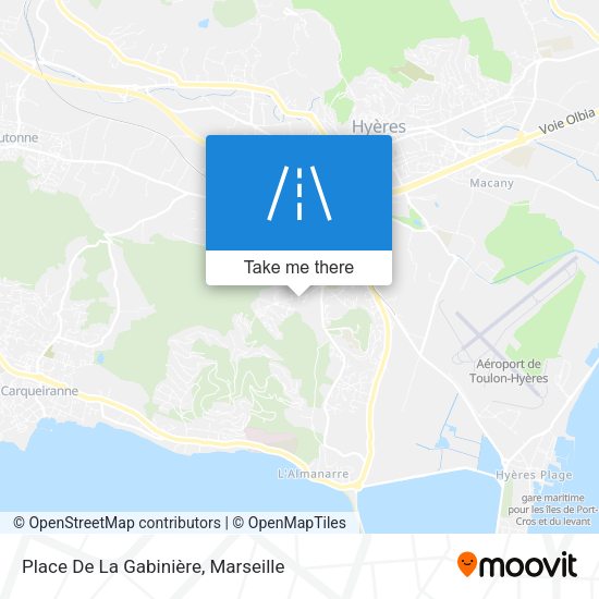 Place De La Gabinière map