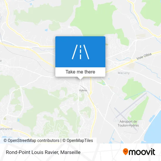 Rond-Point Louis Ravier map