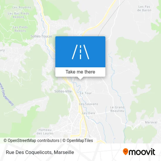 Rue Des Coquelicots map