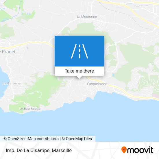 Imp. De La Cisampe map