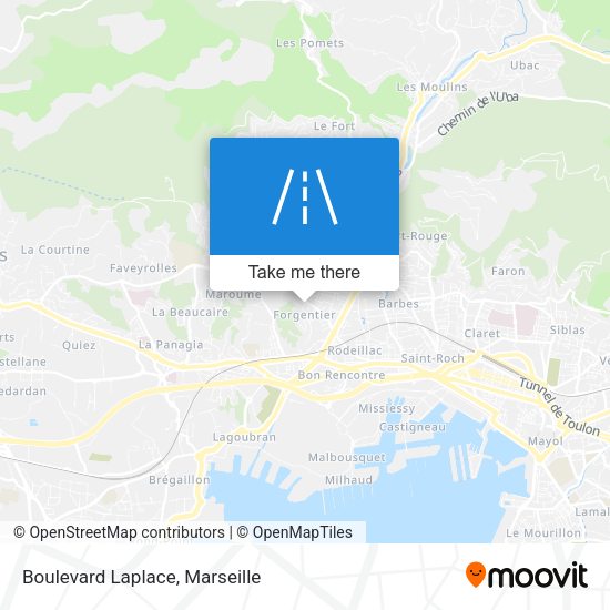 Boulevard Laplace map