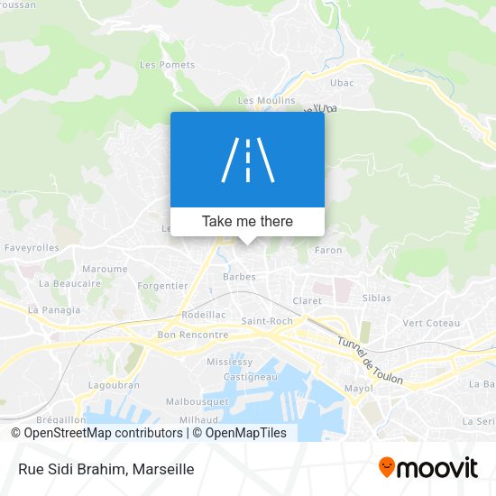 Rue Sidi Brahim map