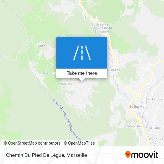 Chemin Du Pied De Lègue map