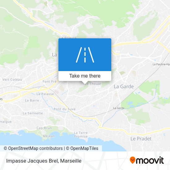 Impasse Jacques Brel map