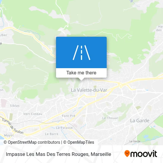 Impasse Les Mas Des Terres Rouges map
