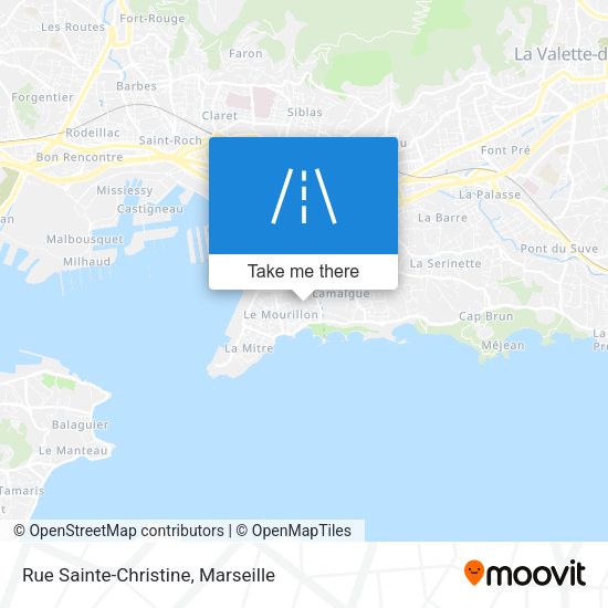 Rue Sainte-Christine map
