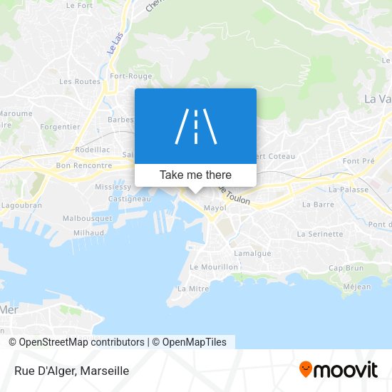 Rue D'Alger map