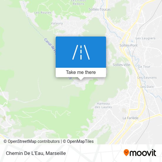 Chemin De L'Eau map