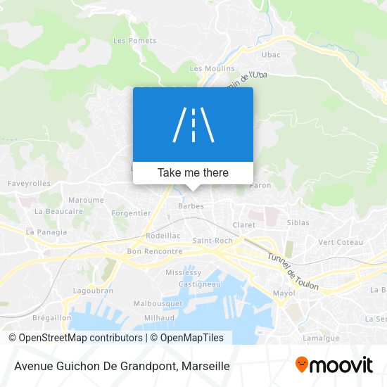 Avenue Guichon De Grandpont map