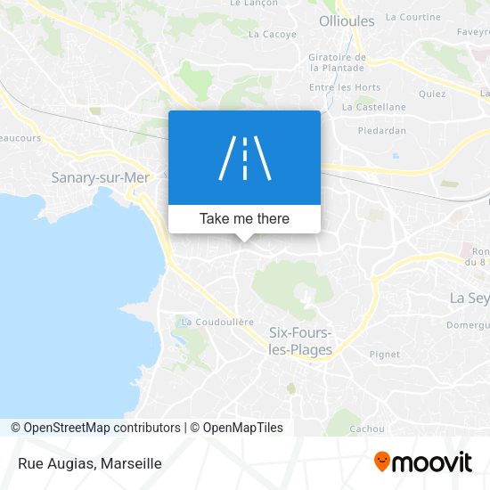 Rue Augias map