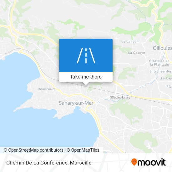 Chemin De La Conférence map