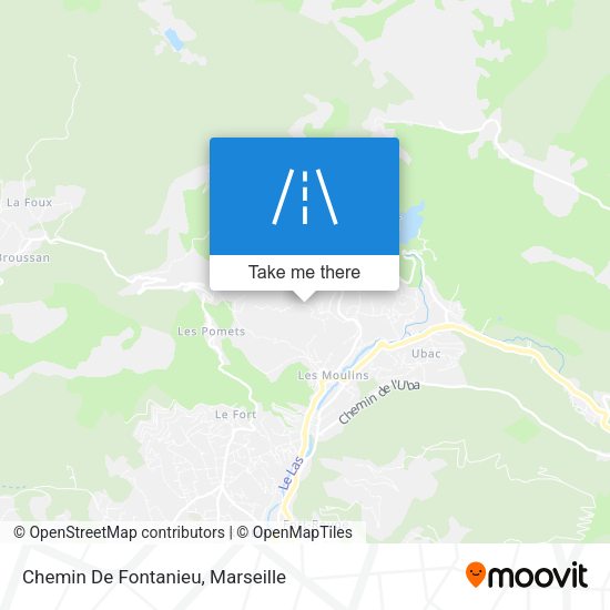 Chemin De Fontanieu map