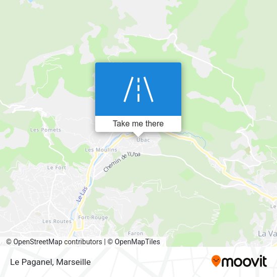 Le Paganel map