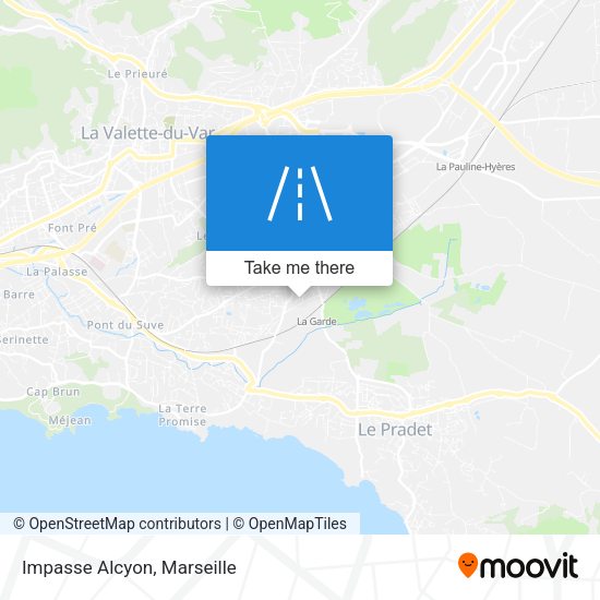 Impasse Alcyon map