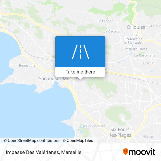 Impasse Des Valérianes map