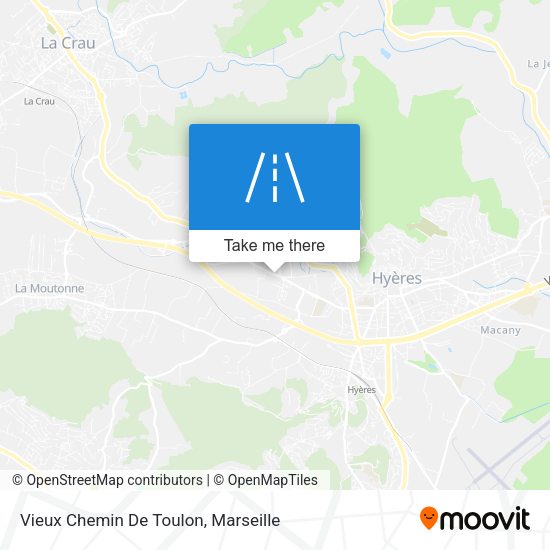 Vieux Chemin De Toulon map