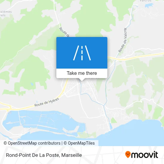 Rond-Point De La Poste map