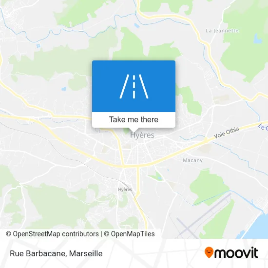 Rue Barbacane map