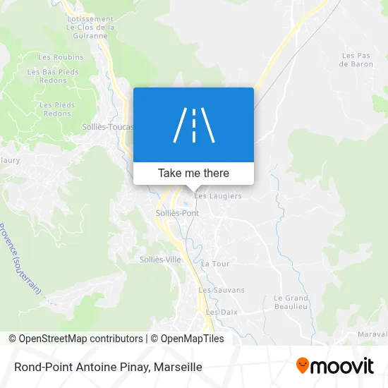 Rond-Point Antoine Pinay map