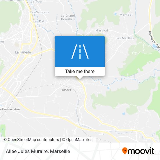 Allée Jules Muraire map
