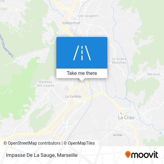 Impasse De La Sauge map