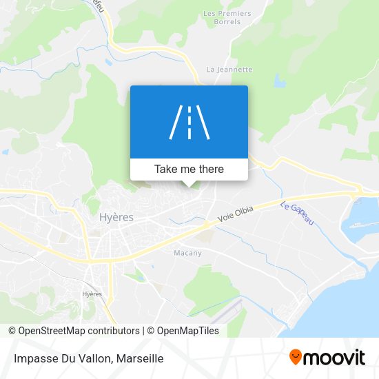 Impasse Du Vallon map