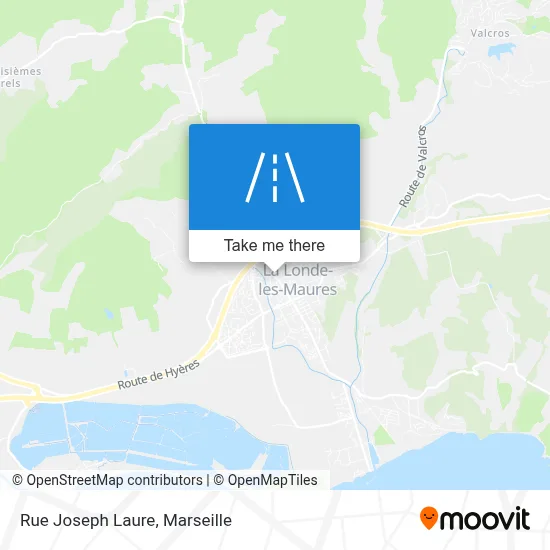 Rue Joseph Laure map