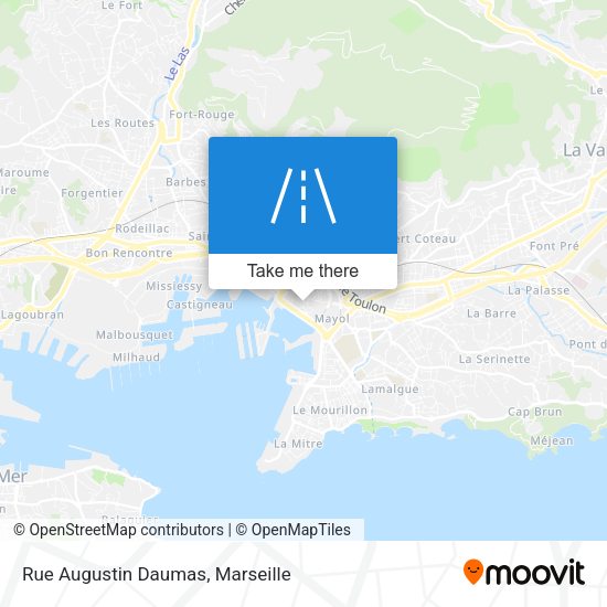 Rue Augustin Daumas map