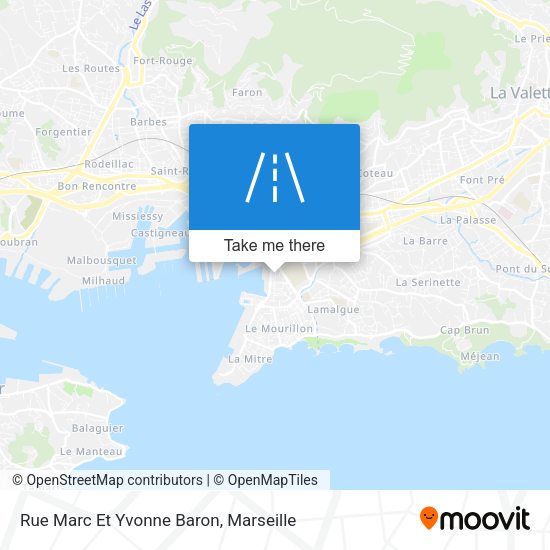 Rue Marc Et Yvonne Baron map