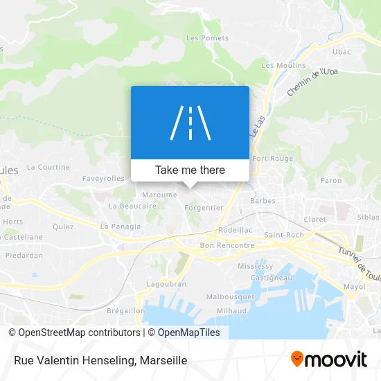 Rue Valentin Henseling map