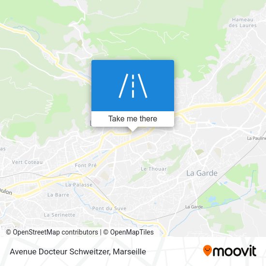 Avenue Docteur Schweitzer map