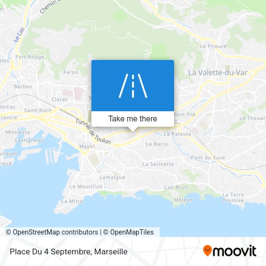 Place Du 4 Septembre map